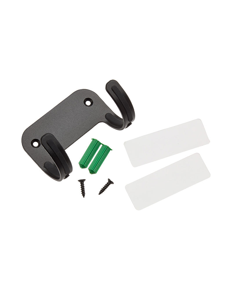 T-SHAPE - Support sèche-cheveux en métal noir